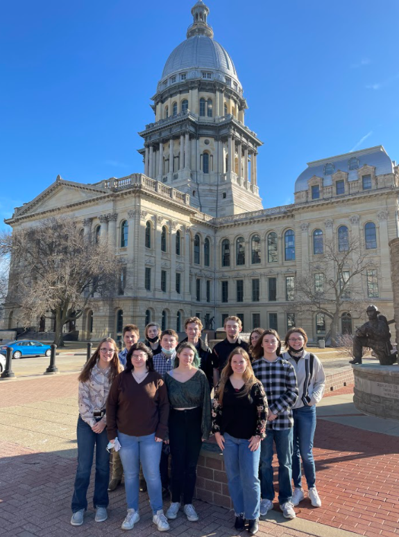 AP Students Visit the State Capital