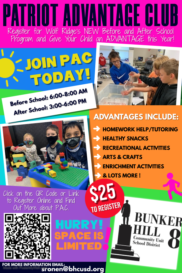 NEW Before & After School Program at Wolf Ridge
