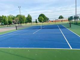 BHHS Tennis Court Ribbon-Cutting Ceremony