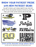 ORDER YOUR PATRIOT GEAR TODAY!
