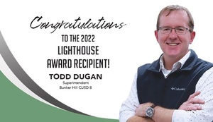 Superintendent Dugan wins Lighthouse Award