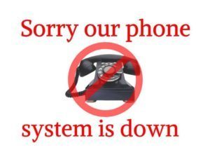 Phones down