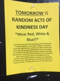 9/11 Random Acts of Kindness Day