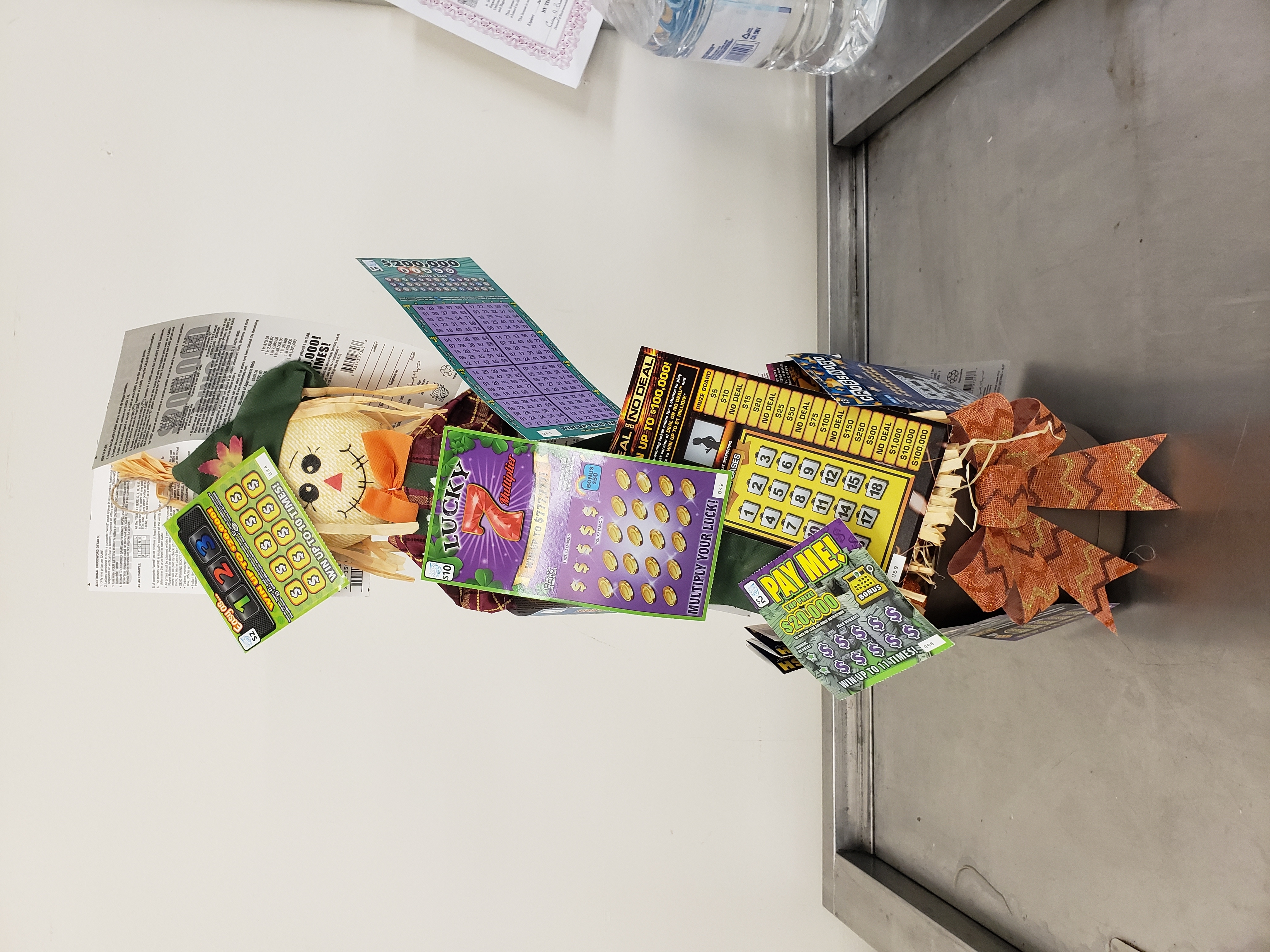 The $100 Scarecrow Winner